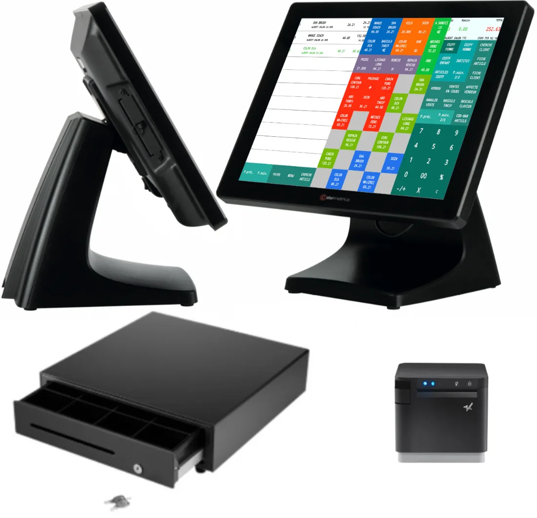 Caisse tactile tout-en-un