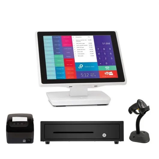 Pack caisse enregistreuse tactile complet